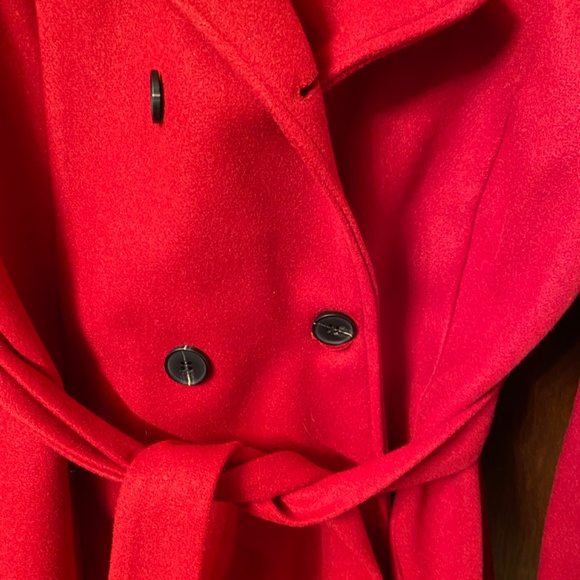 Red Trench Coat - Picture 6 of 13